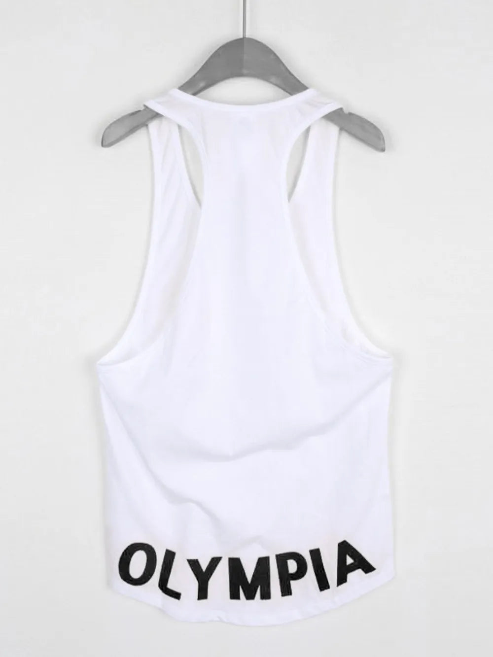 Men's Plus Size Letter Graphic Wide Strap Tank