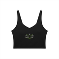 Loki & Ivy Women's V-Neck Yoga Sports Bra