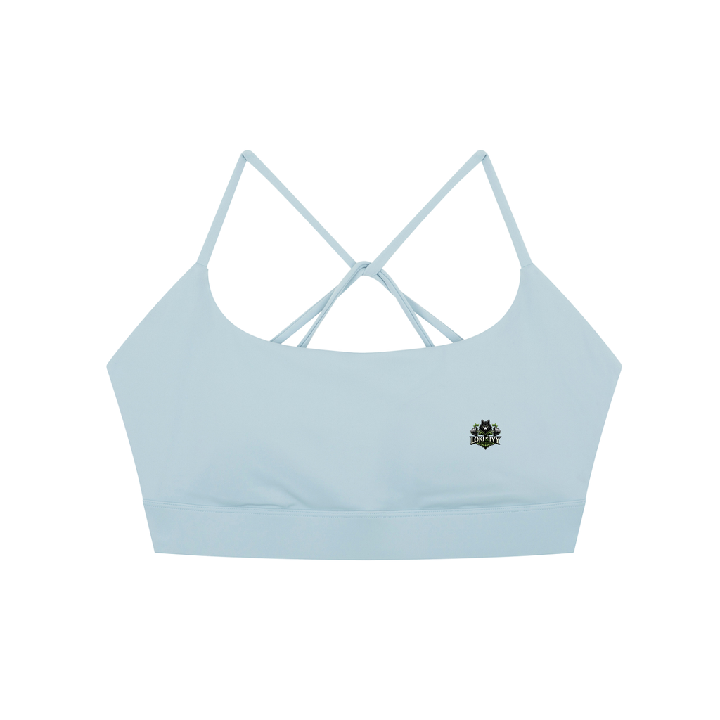 Loki & Ivy Strappy Criss Cross Yoga Sports Bra