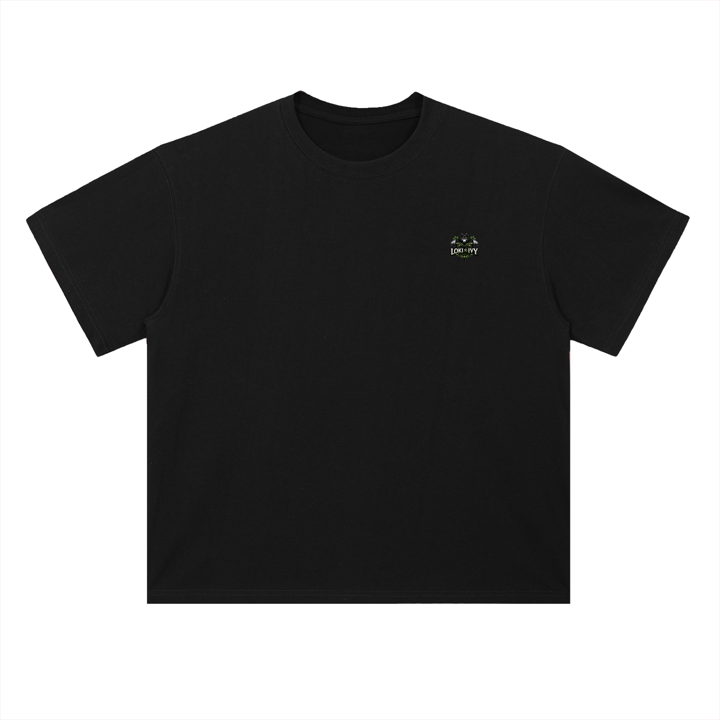 Loki & Ivy Heavyweight Drop Shoulder Cotton T-Shirt