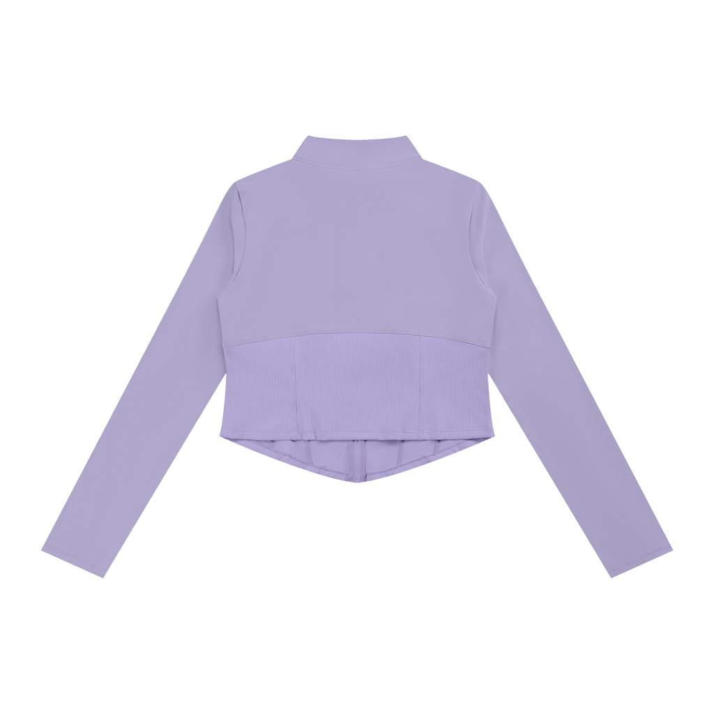 Loki & Ivy Women's Slim Fit Full-Zip Yoga Jacket