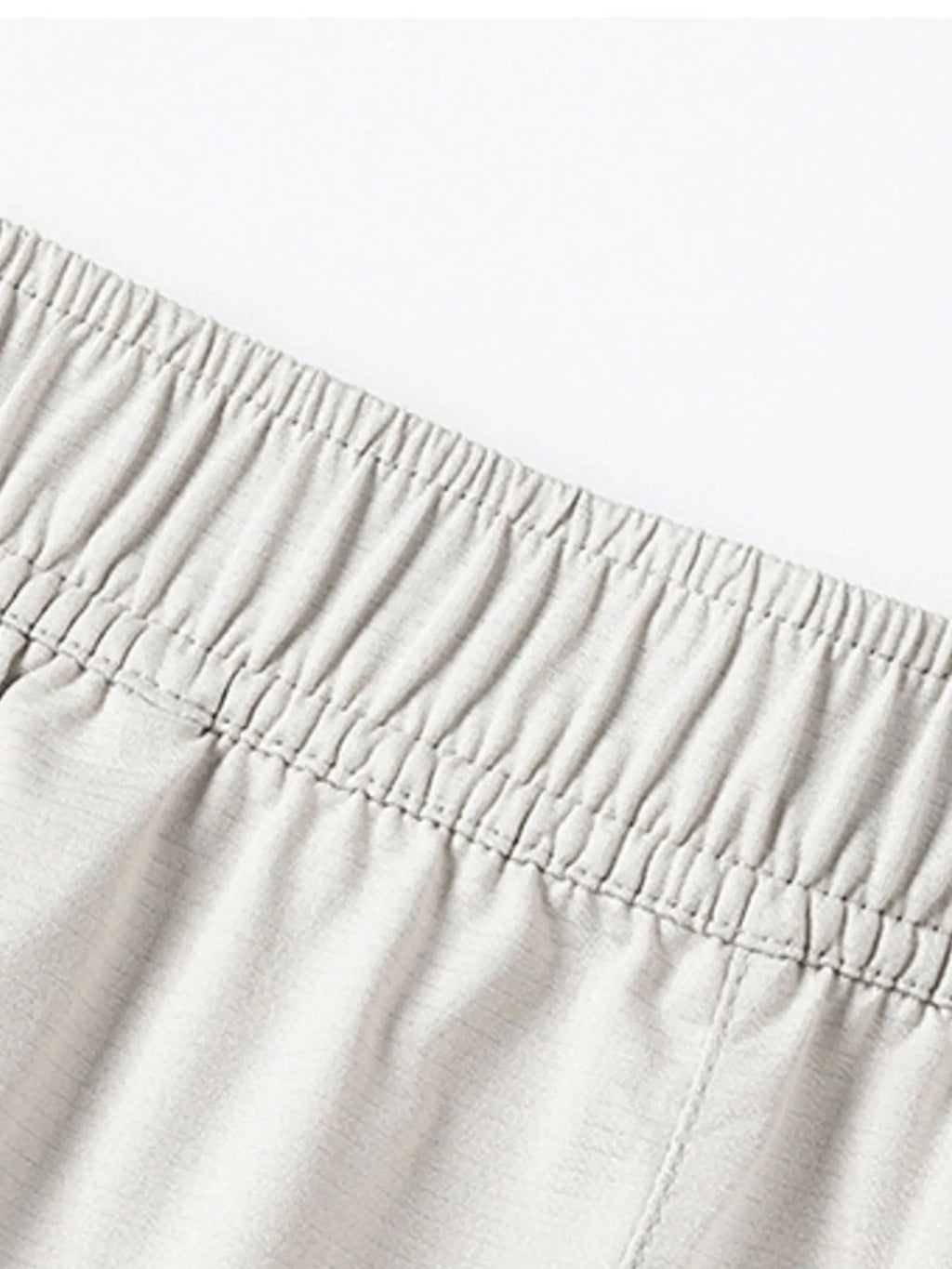 Men's Plus Size Elastic Waist Active Shorts