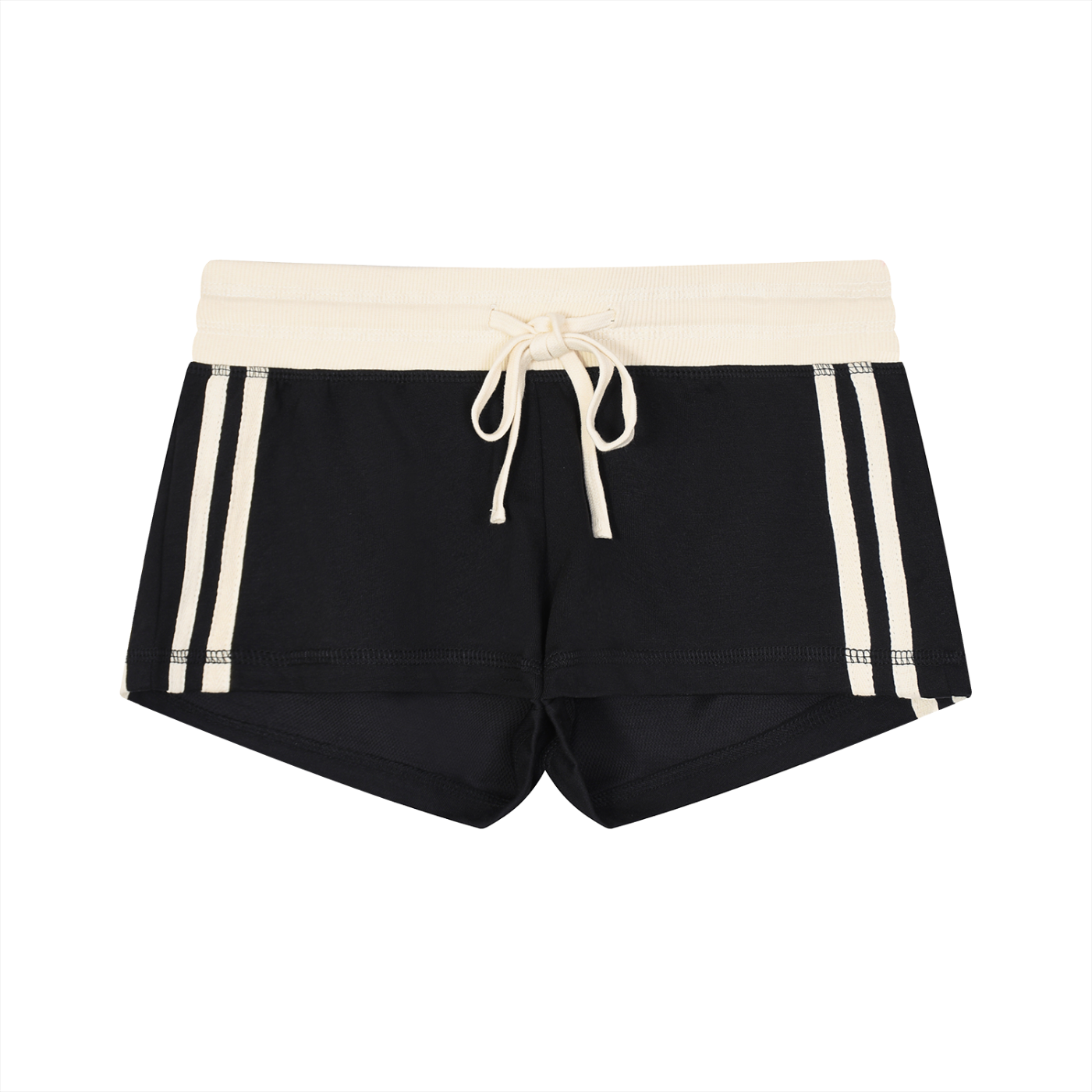 Loki & Ivy Women's Contrast Stripe Track Shorts