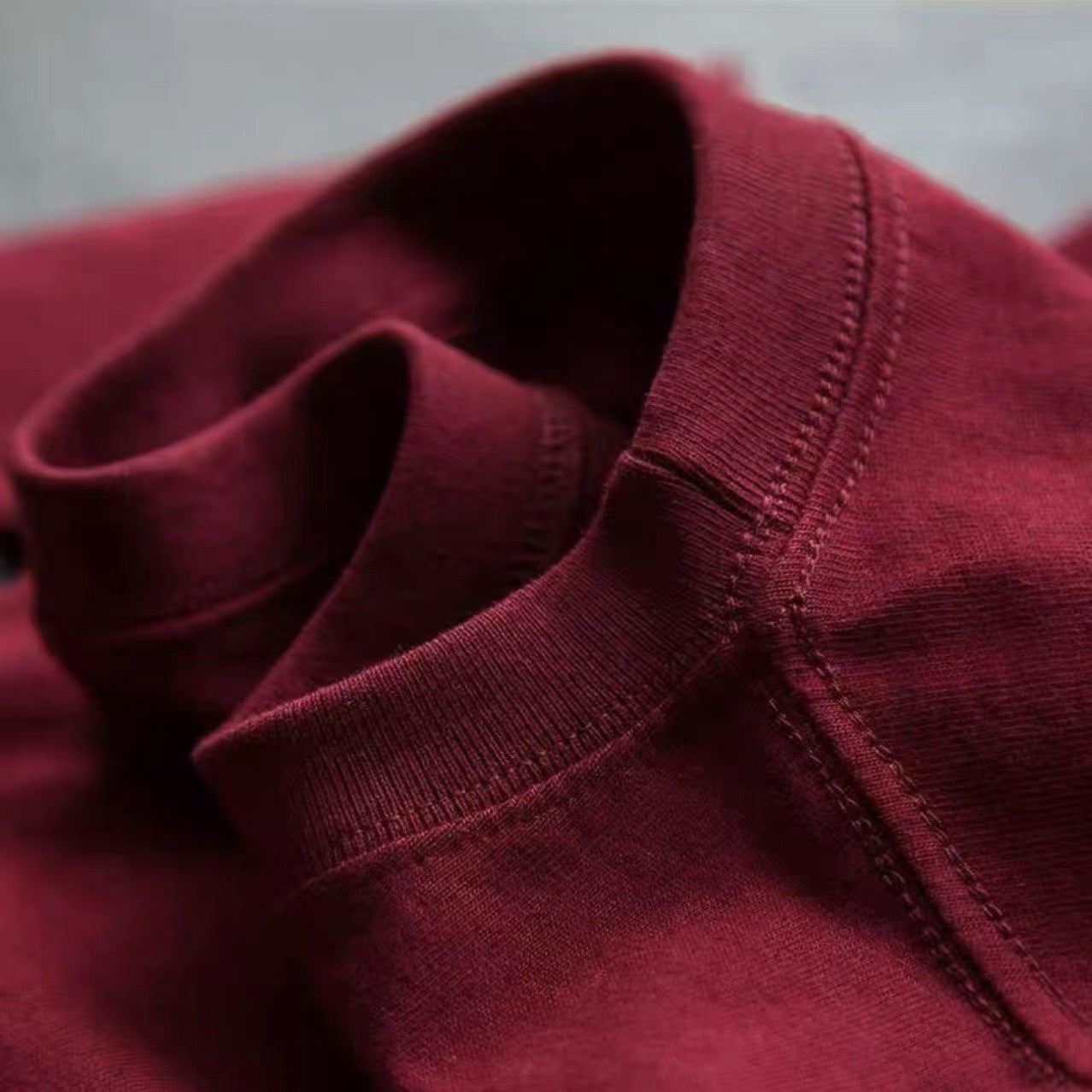 Cotton Round Neck Thick Bottoming Shirt