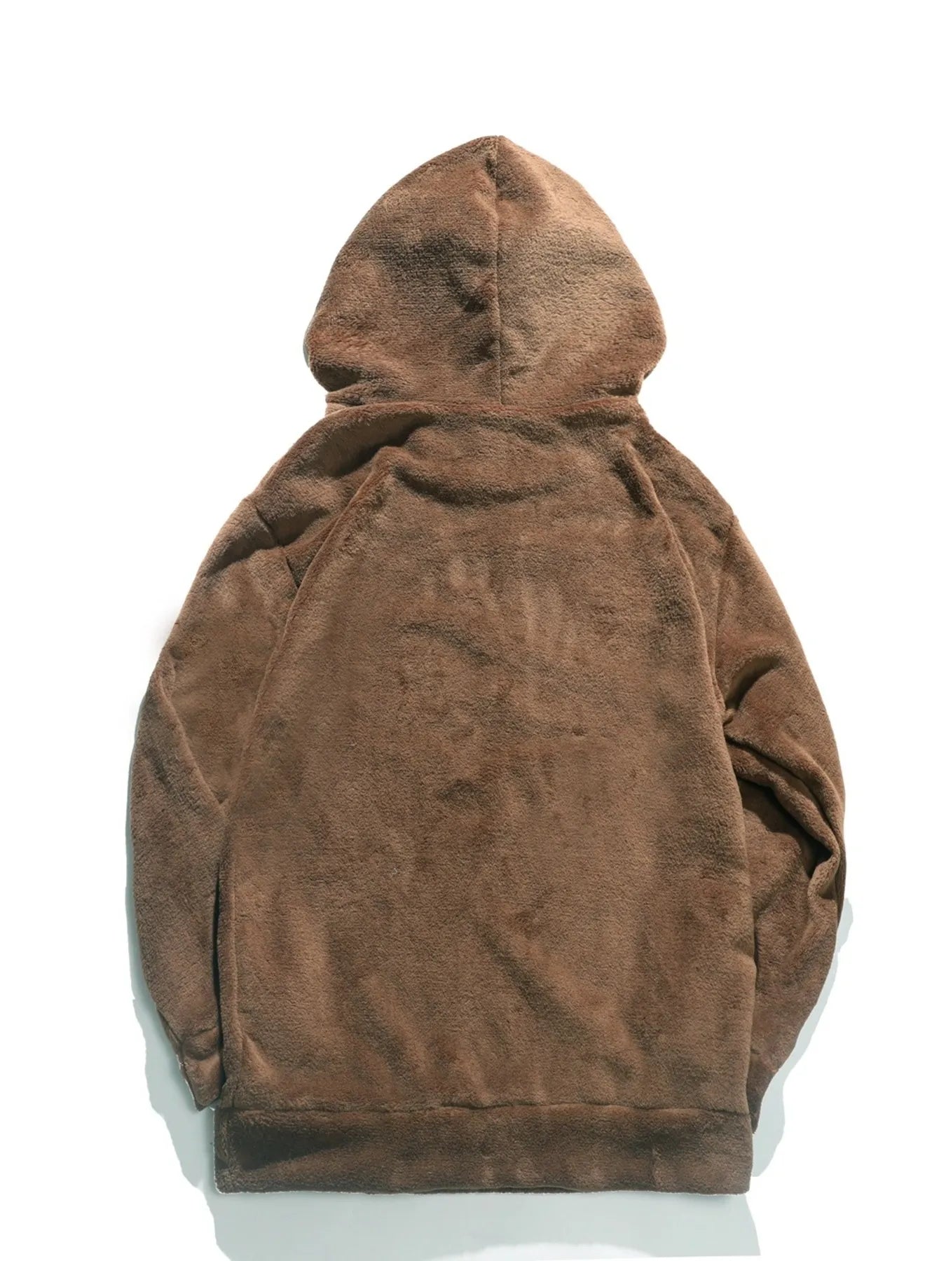 Men's Drawstring Long Sleeve Fleece Hoodie