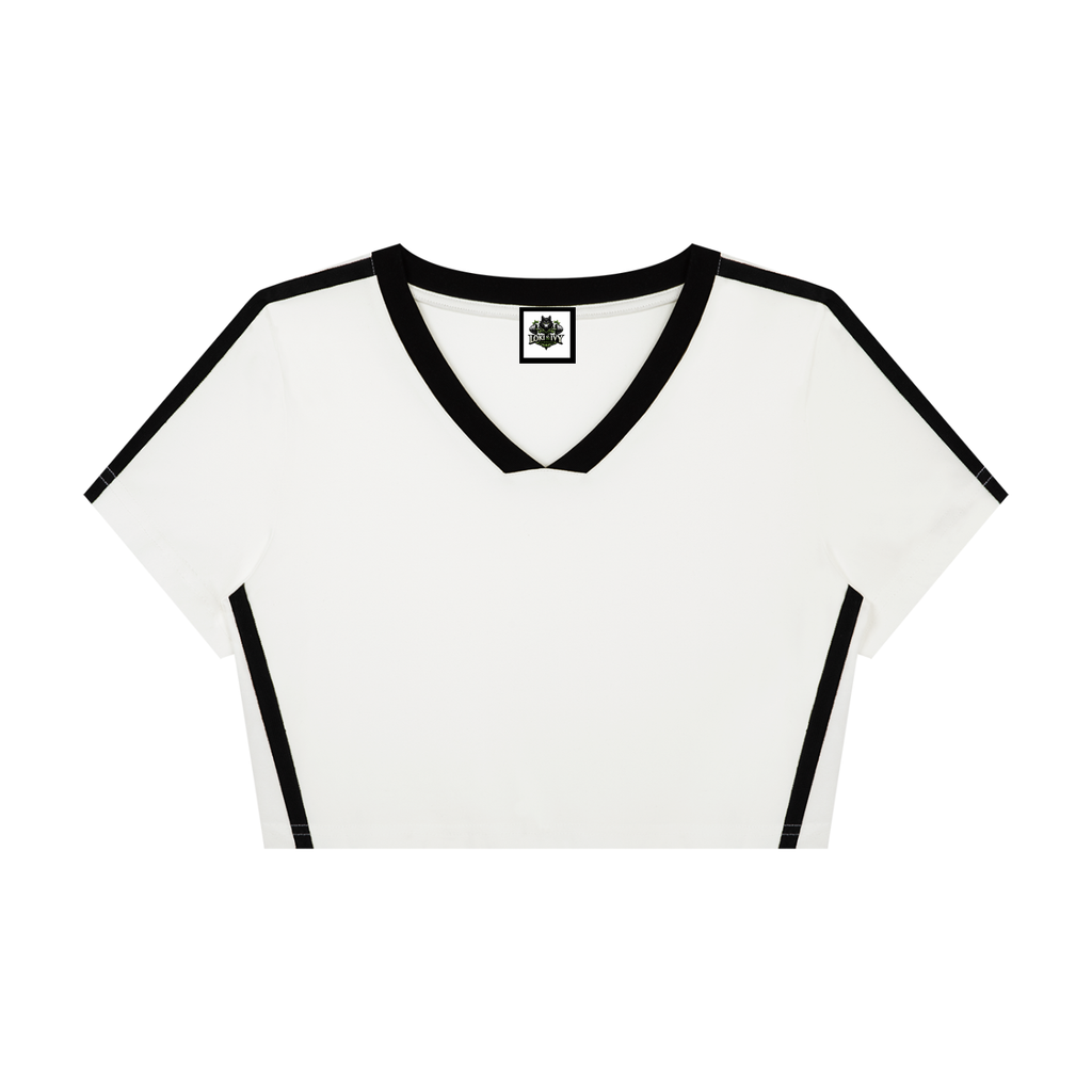 Loki & Ivy Women’s Slim Fit Color Block T-Shirt