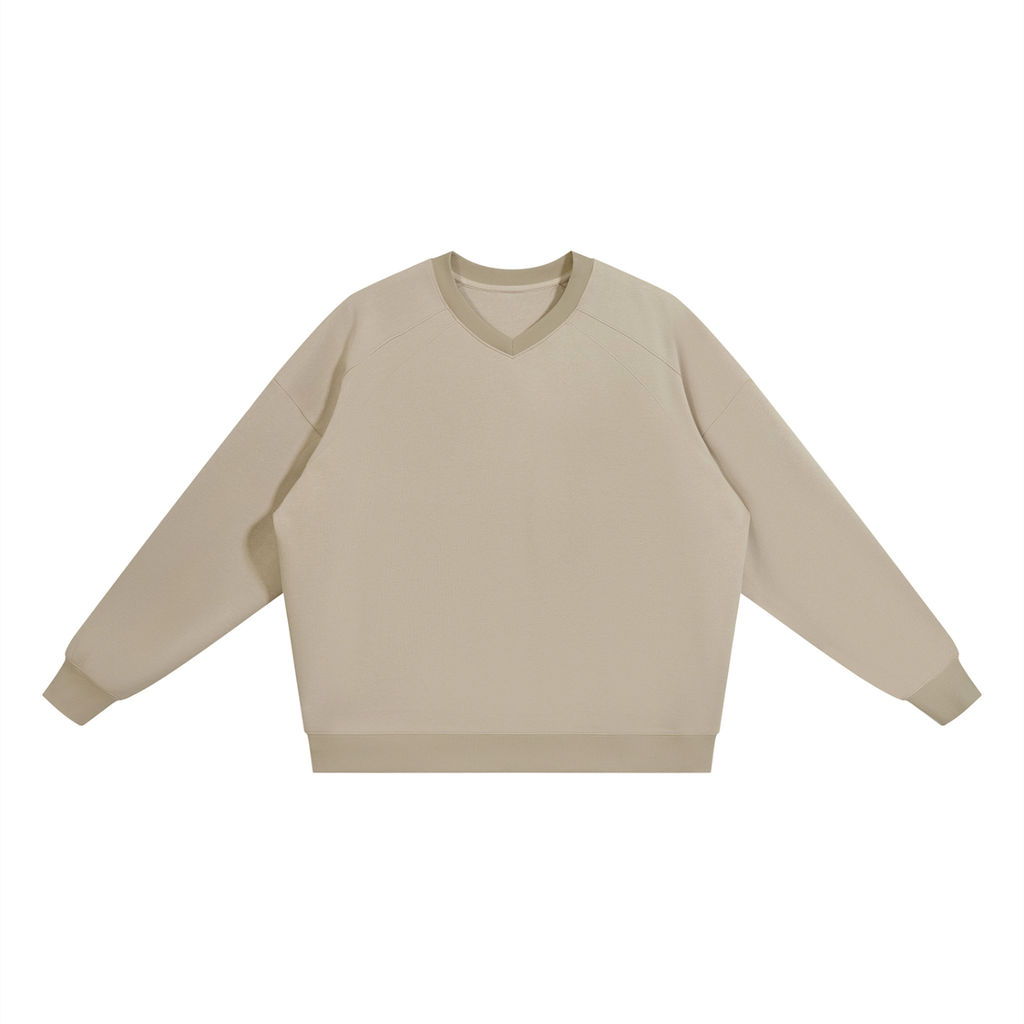 Loki & Ivy Unisex Oversized V-Neck Sweatshirt