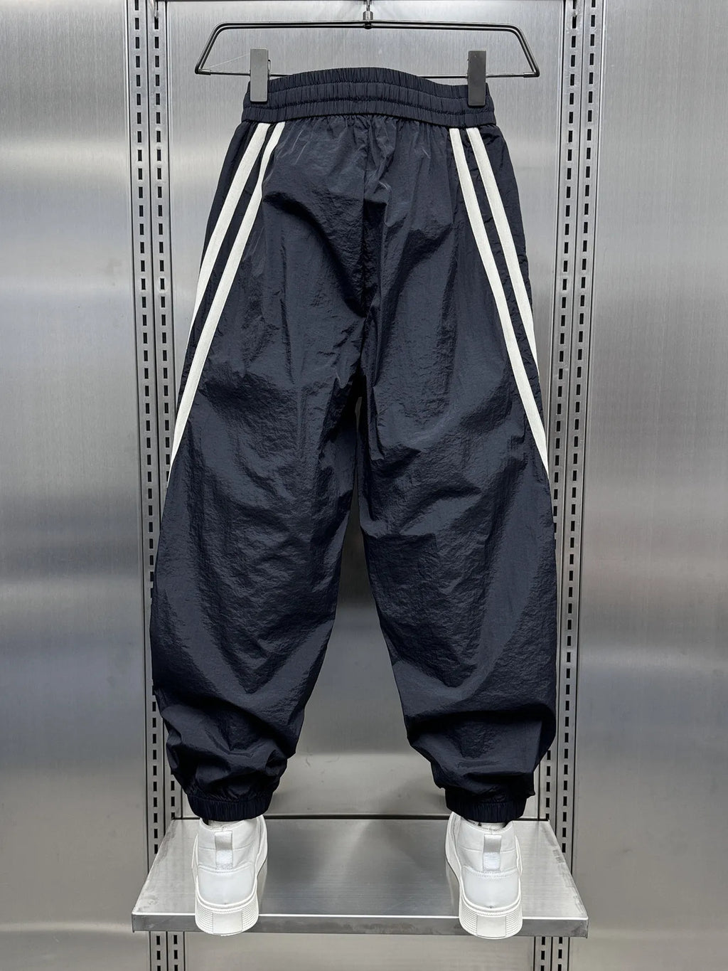 Men's Plus Size Side Striped Loose Fit Joggers