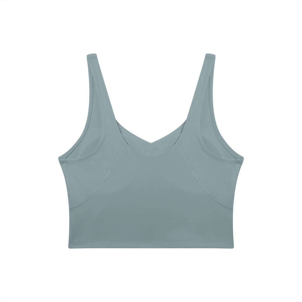 Loki & Ivy Women's V-Neck Yoga Sports Bra