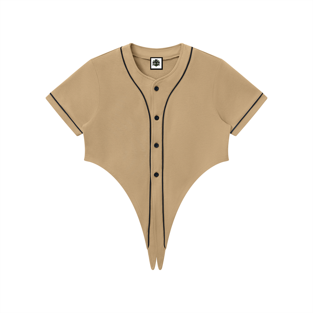 Loki & Ivy Women's Piping Baseball Jersey