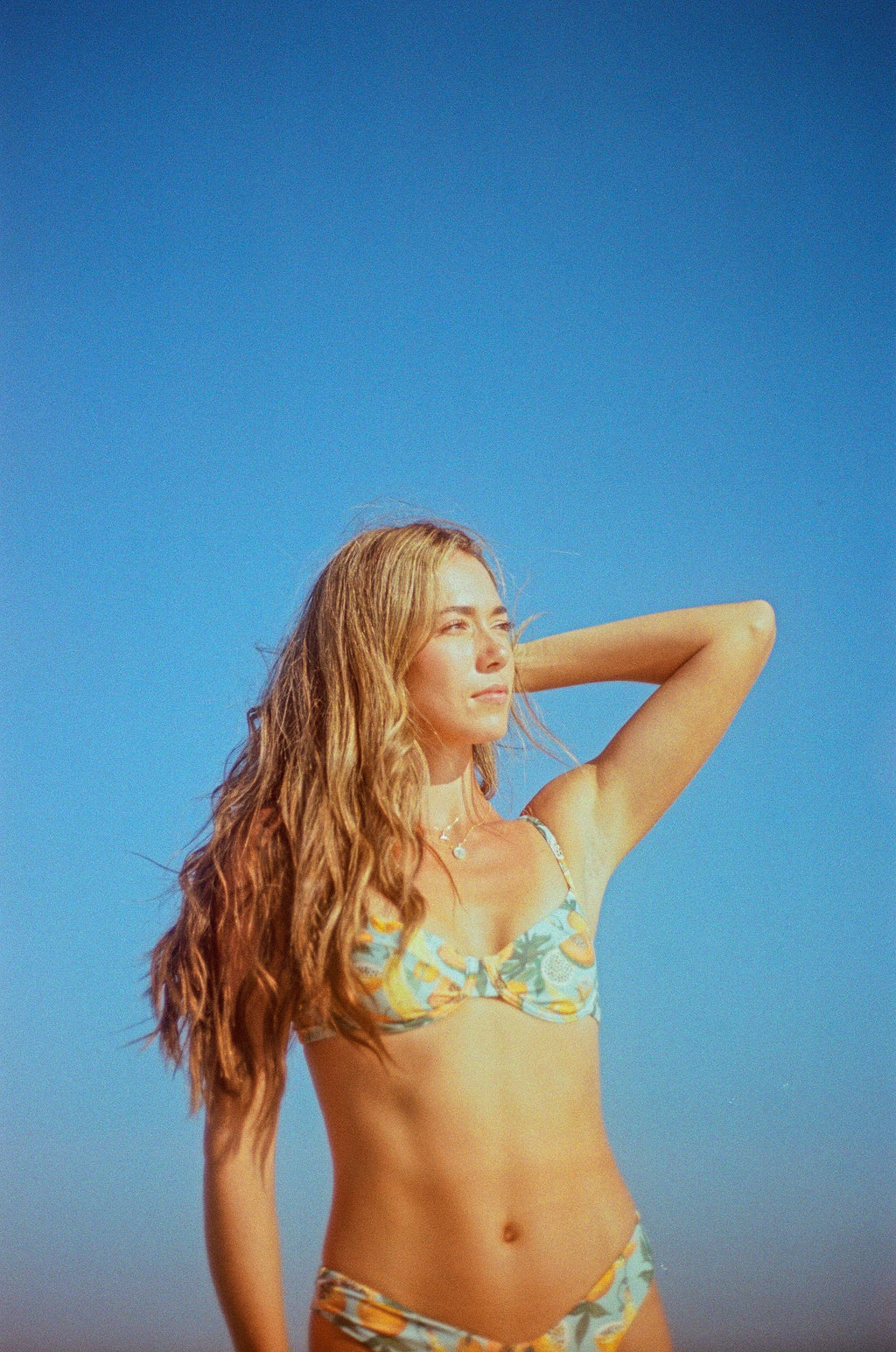 Lily Bikini Top - Papaya