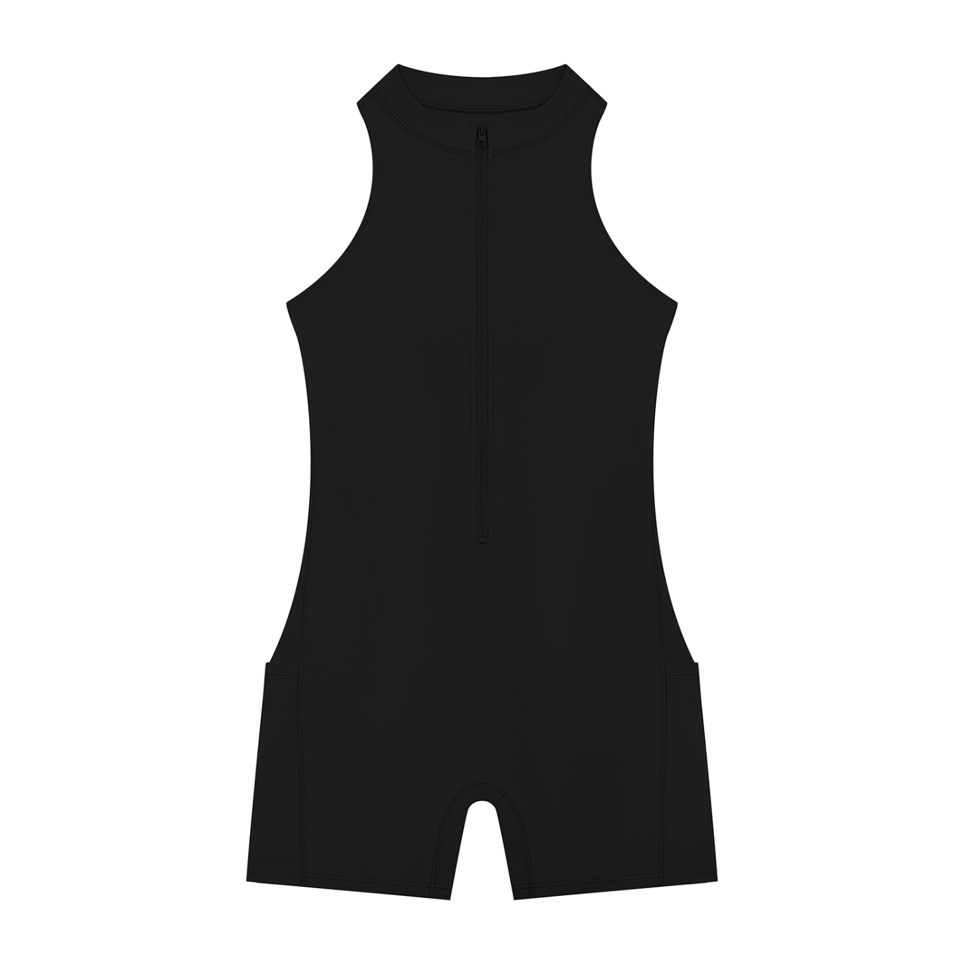 Loki & Ivy Women’s Quarter-Zip Yoga Romper