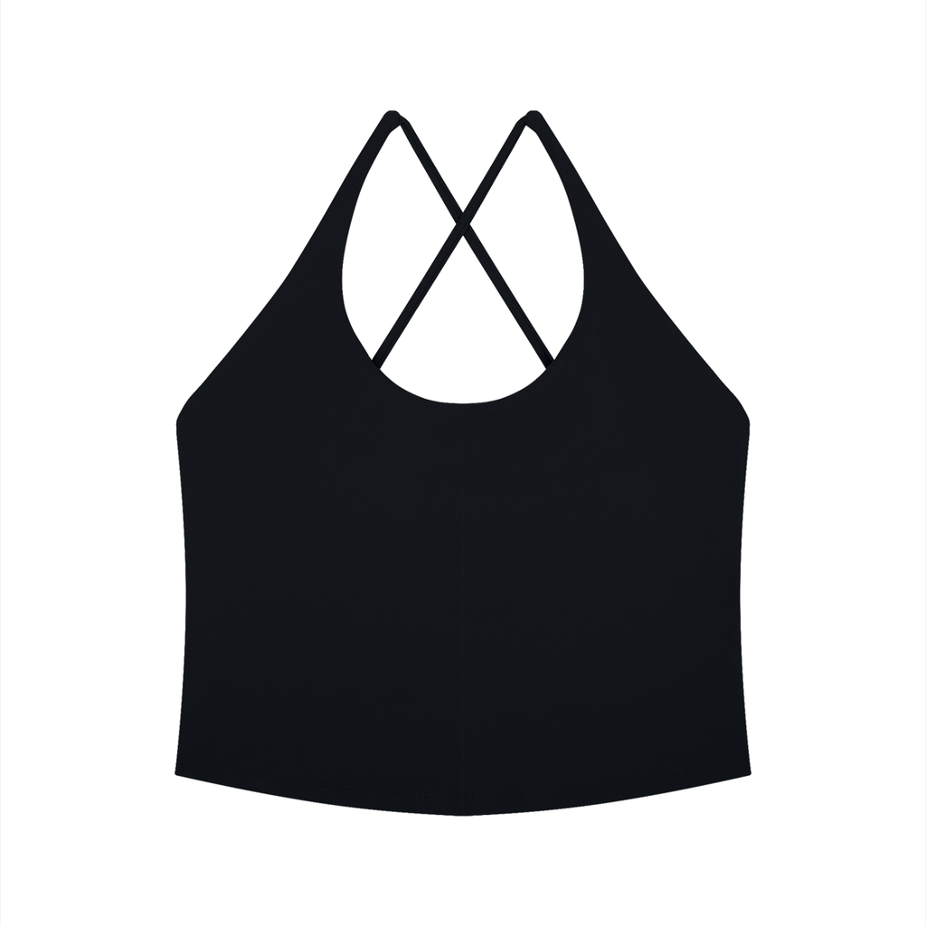 Loki & Ivy Women's Tight Halter Yoga Tank Top