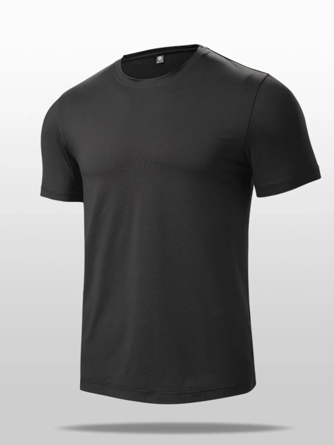 Men's Round Neck Short Sleeve Active T-Shirt