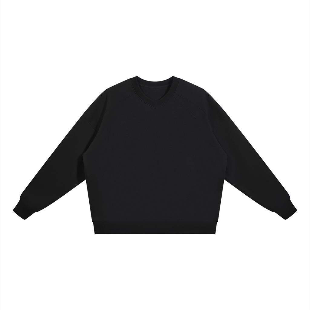 Loki & Ivy Unisex Oversized V-Neck Sweatshirt
