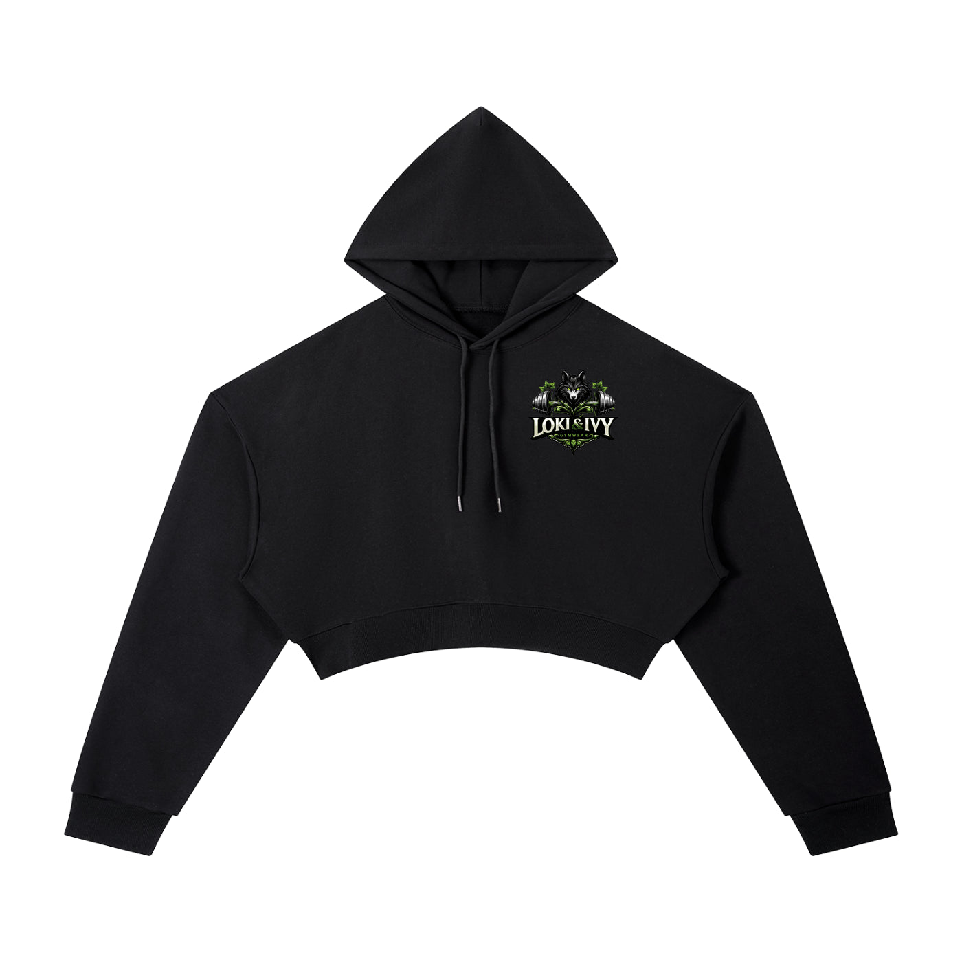 Loki & Ivy Women's Essential Cropped Hoodie