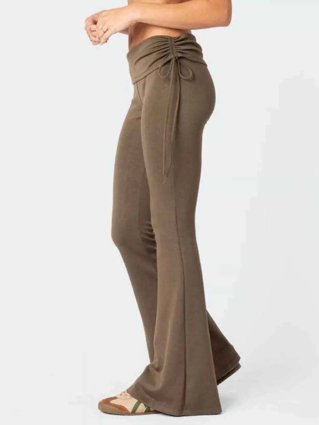 High-Waisted Flare Pants