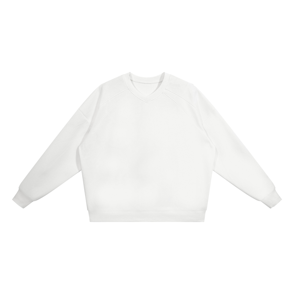 Loki & Ivy Unisex Oversized V-Neck Sweatshirt