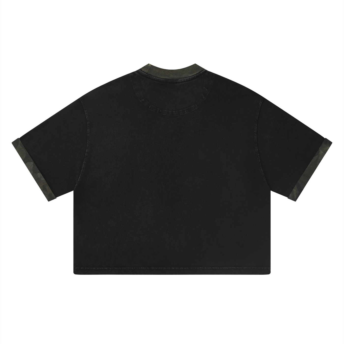 Loki & Ivy Unisex Mineral Washed Boxy Panel T-Shirt