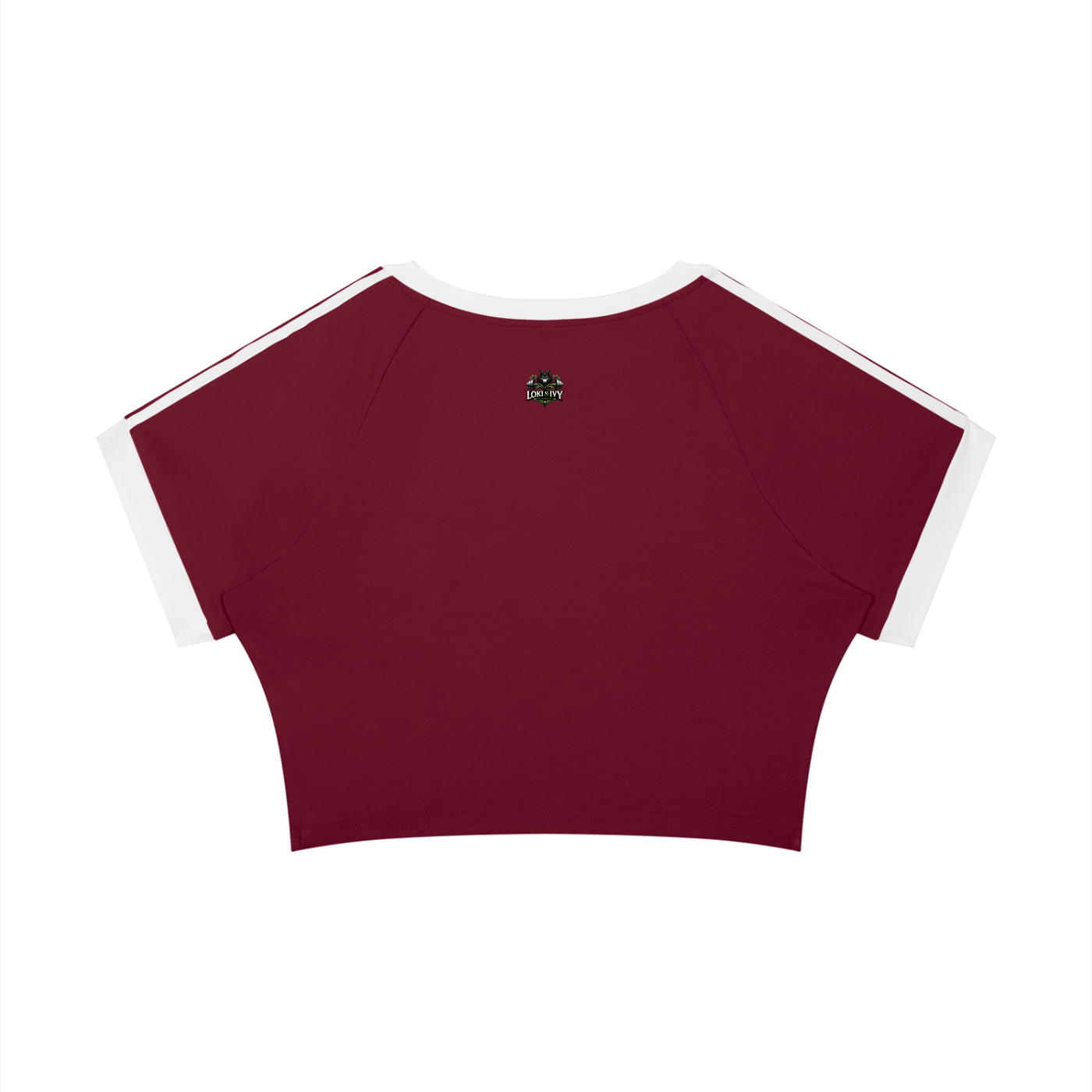 Loki & Ivy Women’s Raglan Crop T-Shirt