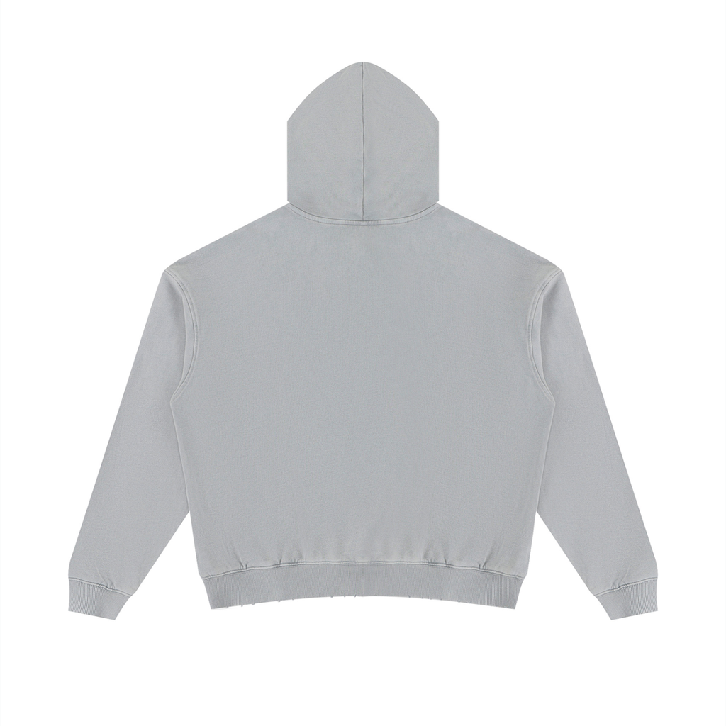 Loki & Ivy Unisex Mineral Wash Distressed Hoodie
