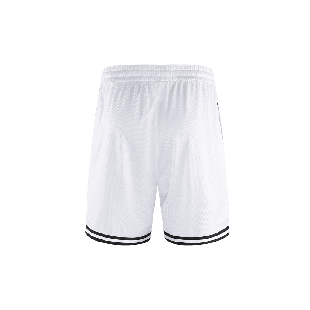 Loki & Ivy Classic Stripe Trim Basketball Shorts