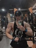 Men's Round Neck Graphic Tank