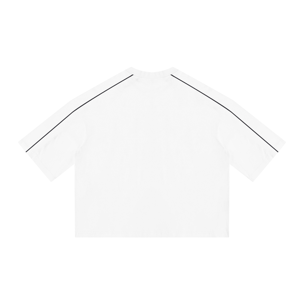 Loki & Ivy Unisex Heavyweight Boxy Piping T-Shirt