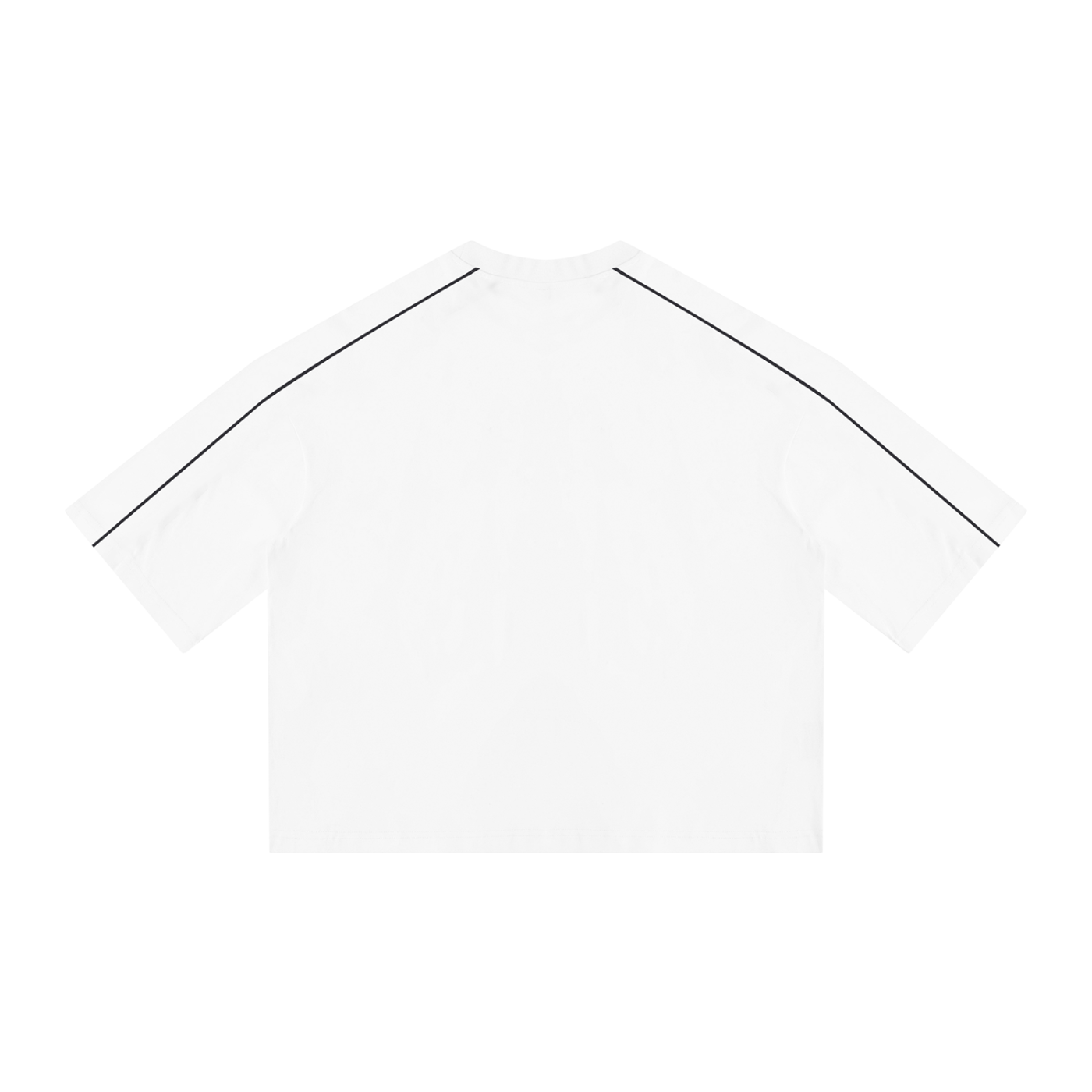Loki & Ivy Unisex Heavyweight Boxy Piping T-Shirt