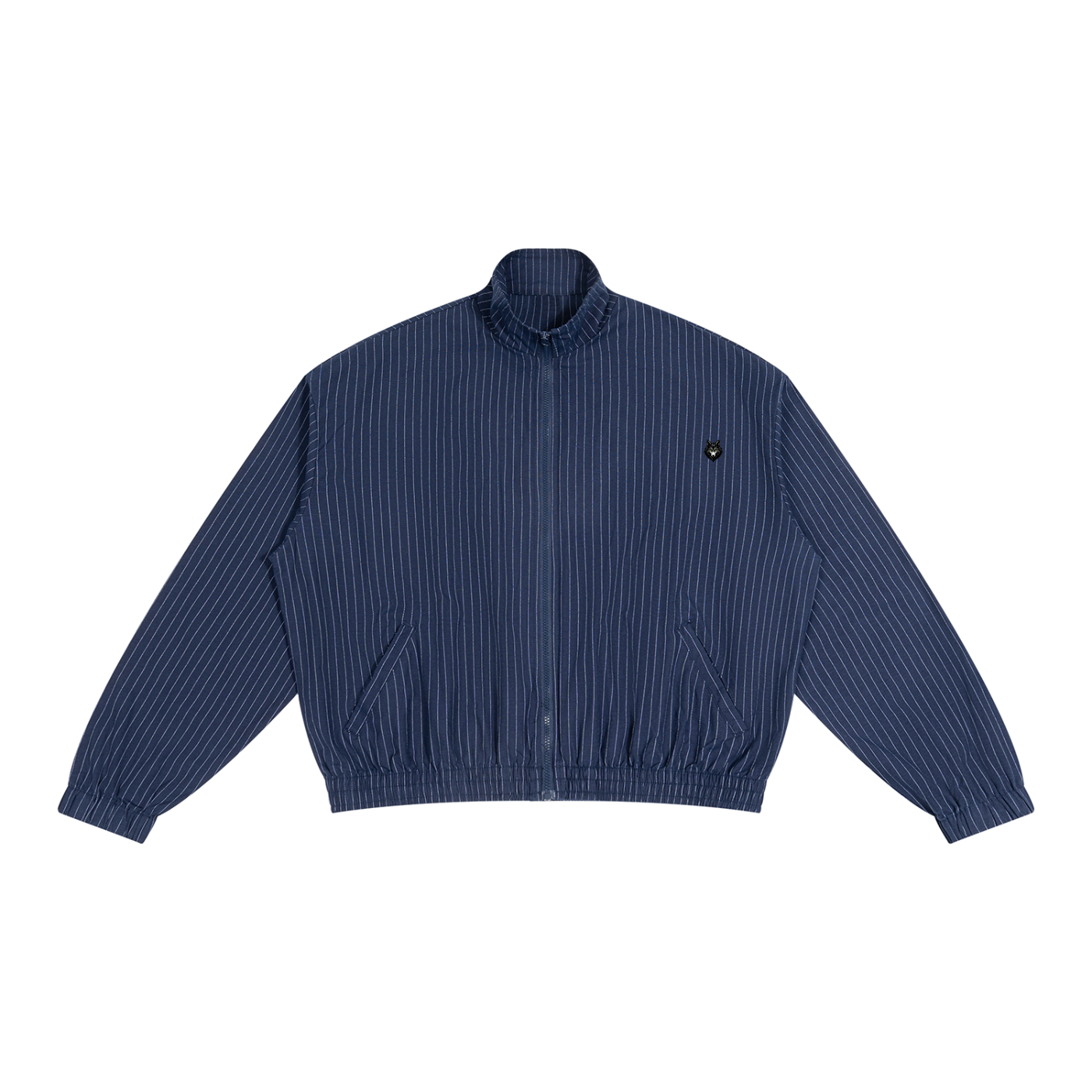 Loki & Ivy Unisex Striped Full-Zip Track Jacket