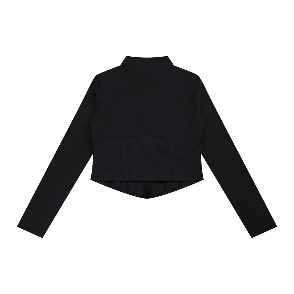 Loki & Ivy Women's Slim Fit Full-Zip Yoga Jacket