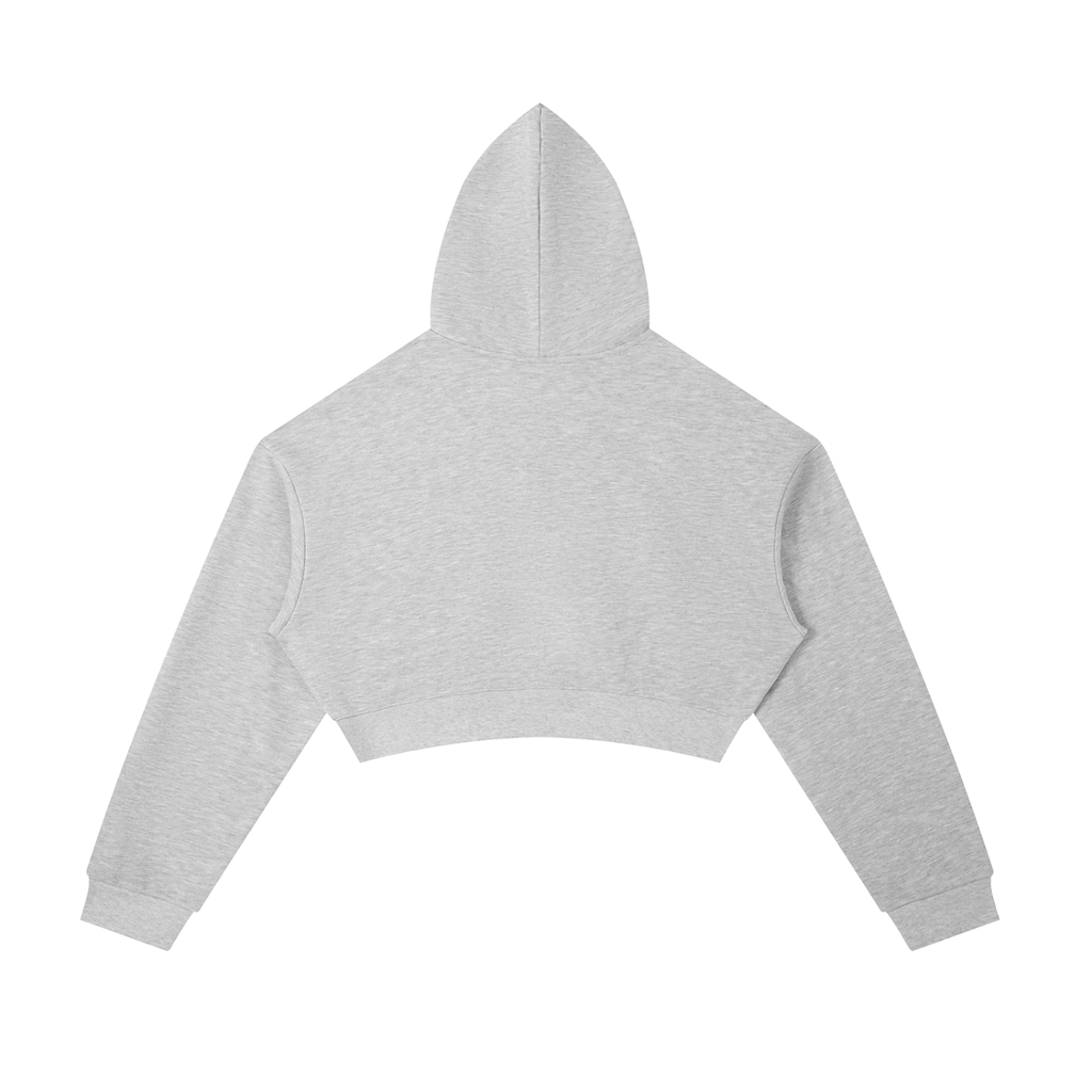 Loki & Ivy Essential Cropped Zip-Up Hoodie