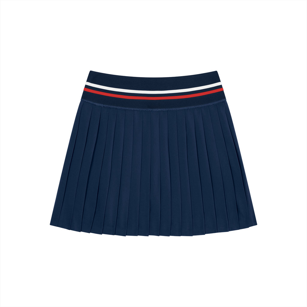 Loki & Ivy Women's Pleated Mini Skirt