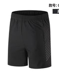 Men's Plus Size Drawstring Active Training Shorts