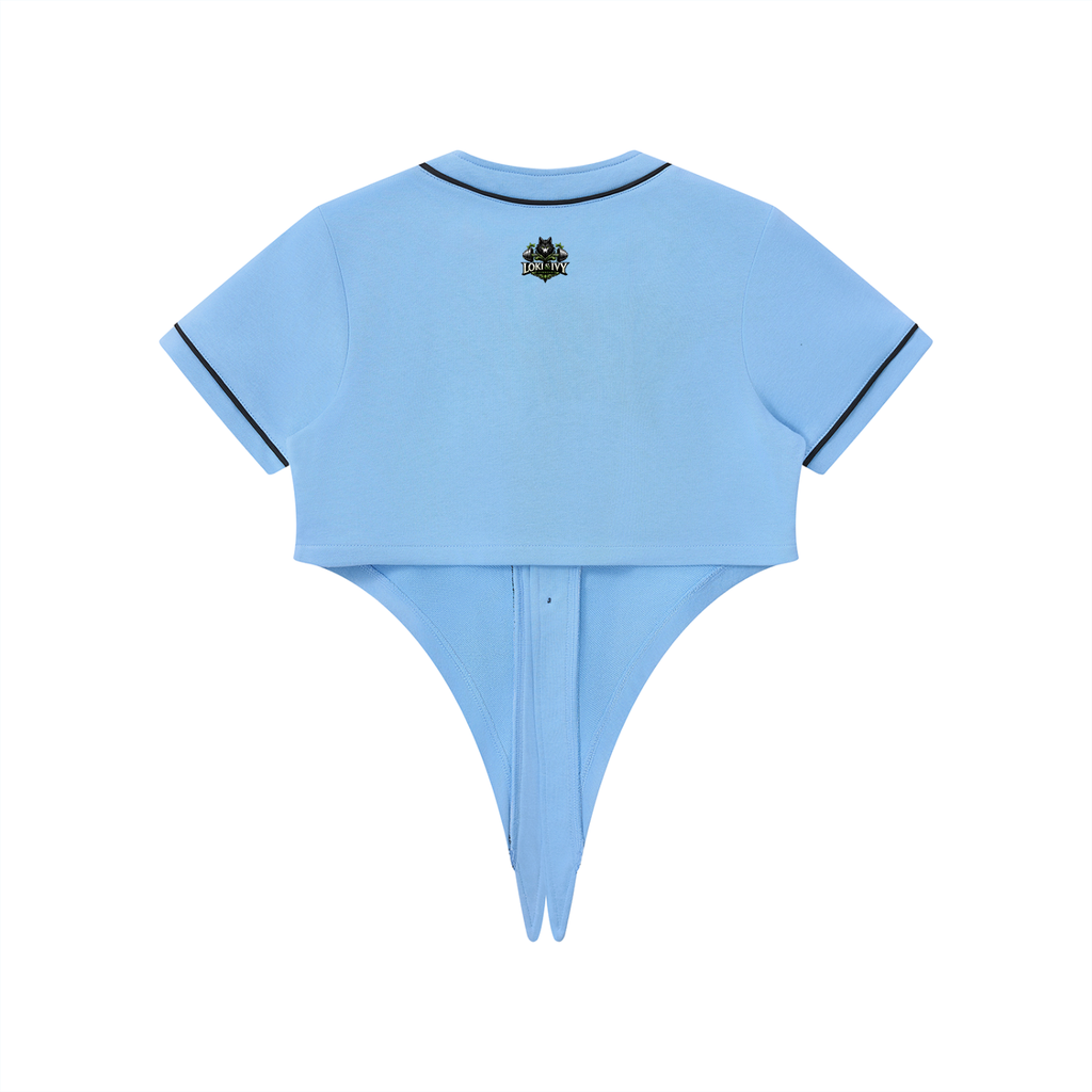 Loki & Ivy Women's Piping Baseball Jersey