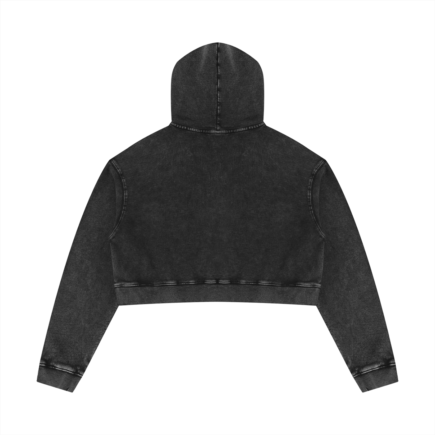 Loki & Ivy Women’s Mineral Washed Crop Hoodie