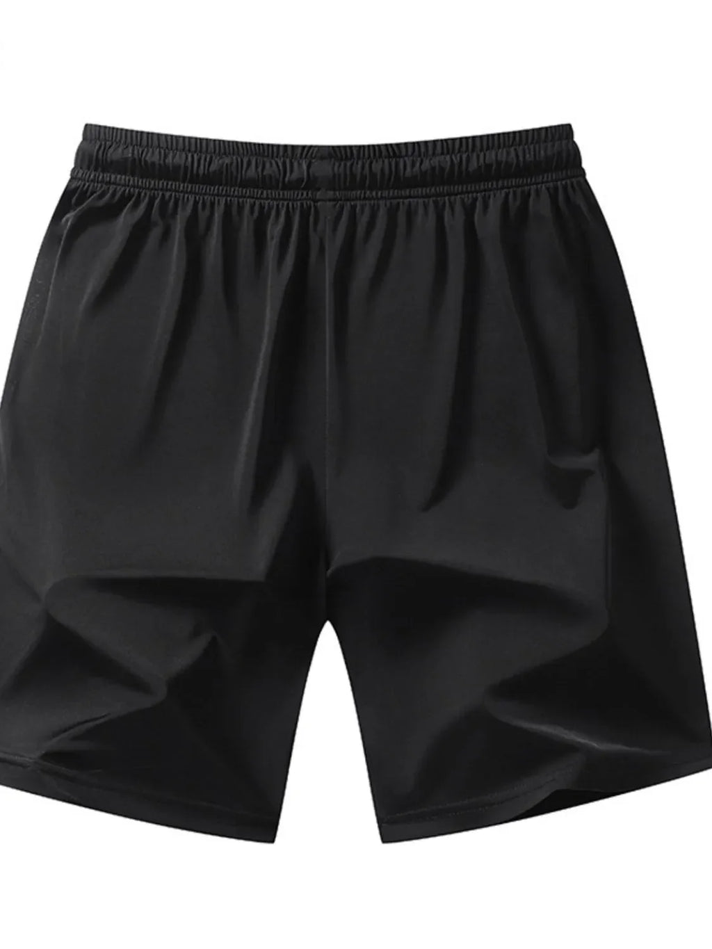 Men's Plus Size Drawstring Pocketed Shorts