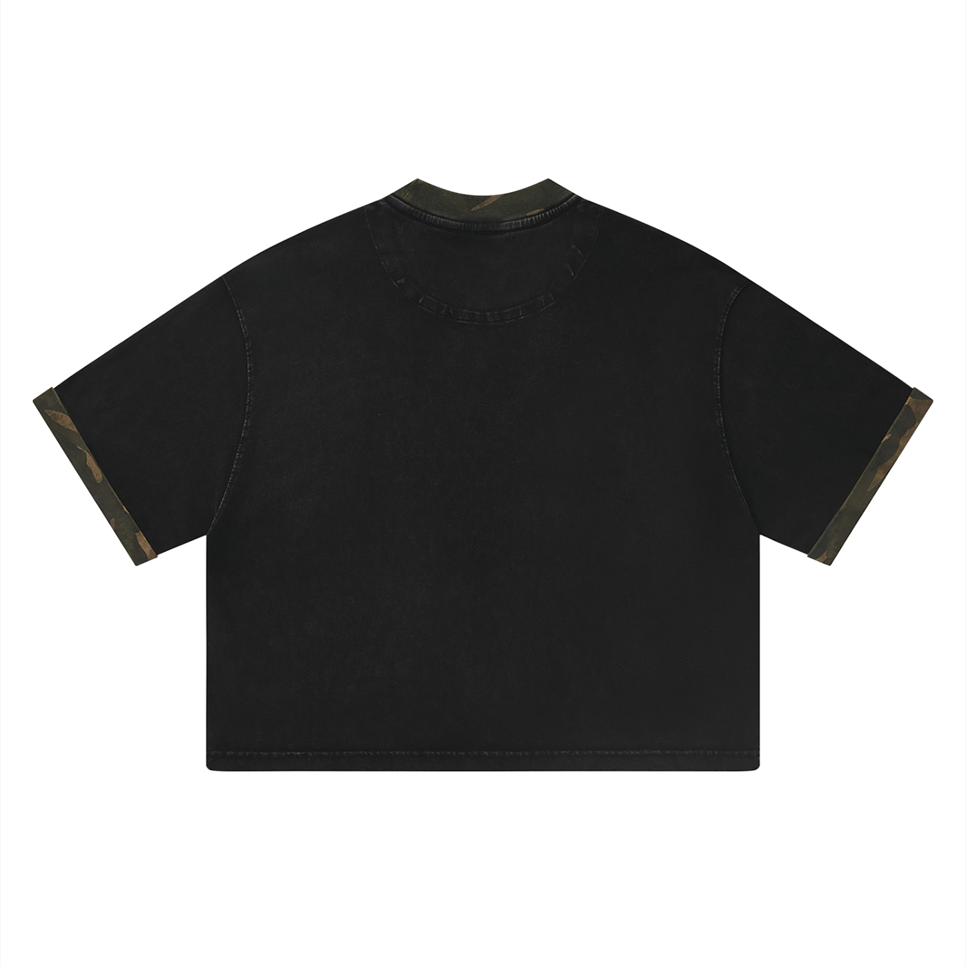 Loki & Ivy Unisex Mineral Washed Boxy Panel T-Shirt