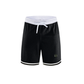 Loki & Ivy Classic Stripe Trim Basketball Shorts