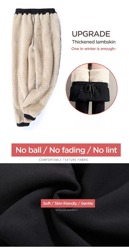 Cozy Luxe Harem Sweatpants with Drawstring