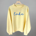 Lake Blue Script