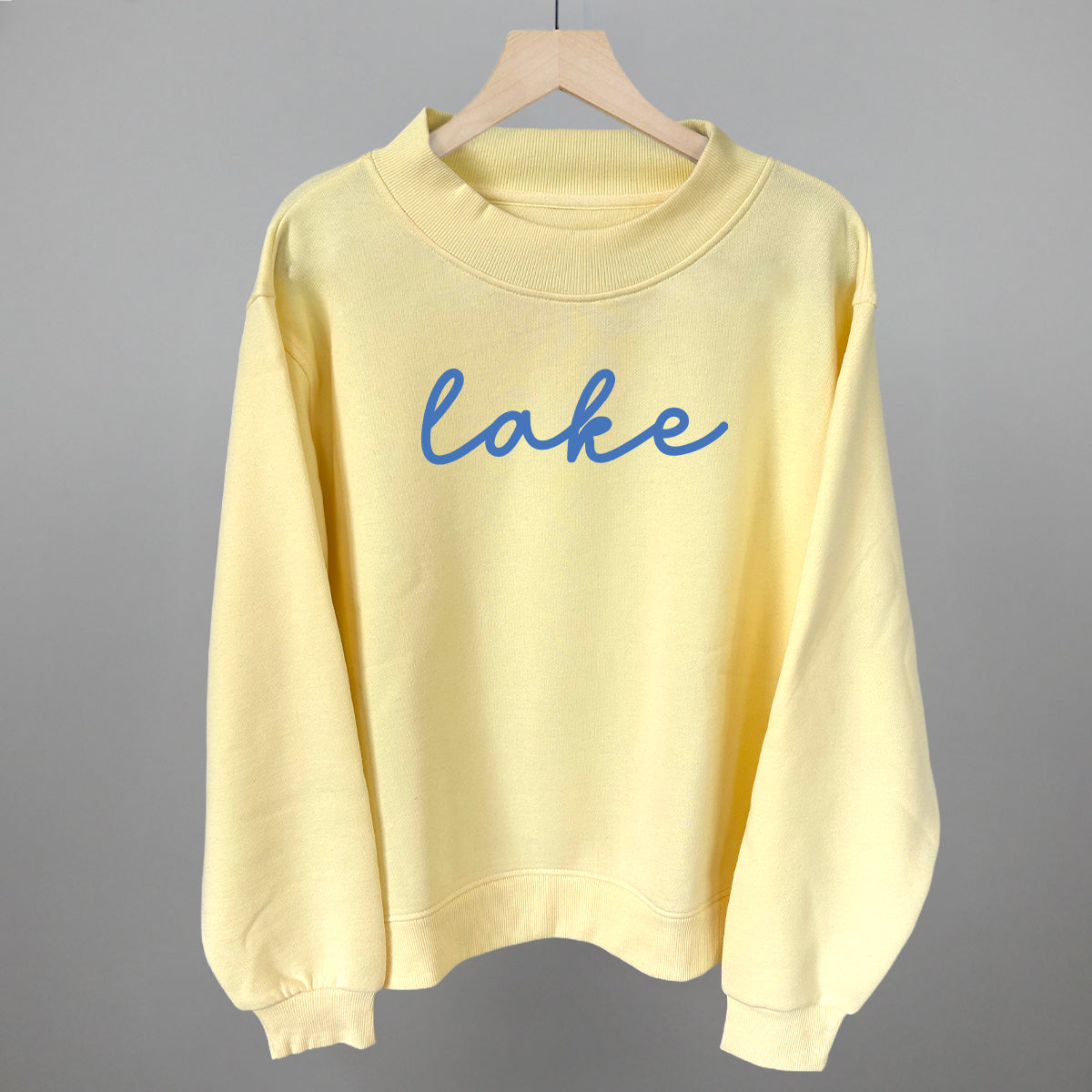 Lake Blue Script