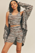 Cardigan Three Piece Activewear