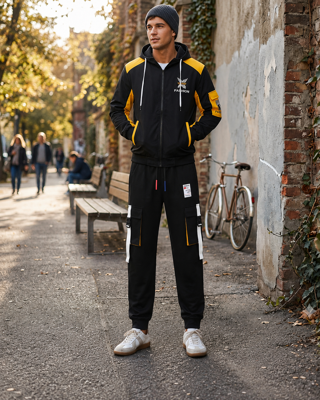 Men's 2-Piece Sports Hoodie & Jogger Set