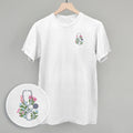 Floral Stethoscope (Left Chest)