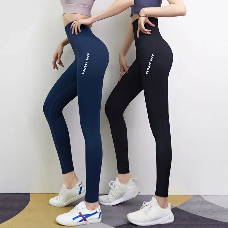 FlareFit: High-Waist Sculpting Leggings, Plus Size