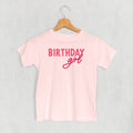 Birthday Girl (Pink Sans Serif + Script) (Kids)