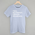 Tea Blanket Couch Reading