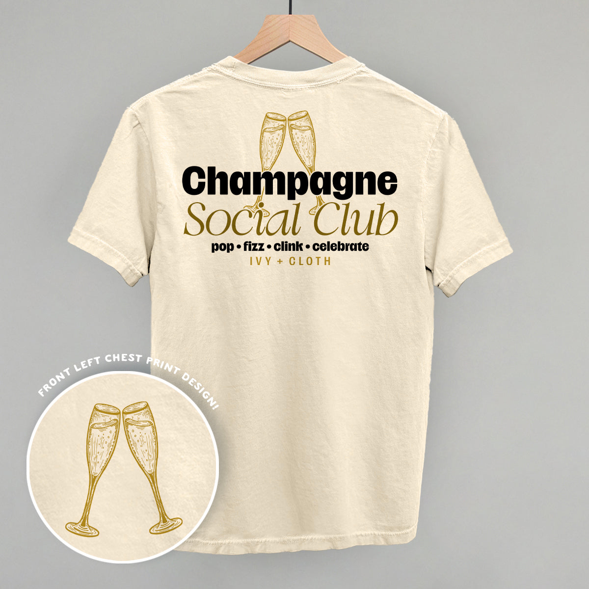 Champagne Social Club (Back Print)