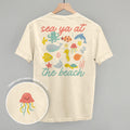 Sea Ya At The Beach (Back Print)